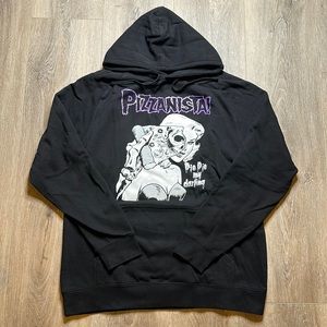 Pizzanista “Misfits” Rendition Graphic Pullover Hoodie Sz XL